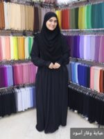 ⁦عبايات رمضان باللون الاسود⁩ - الصورة ⁦4⁩